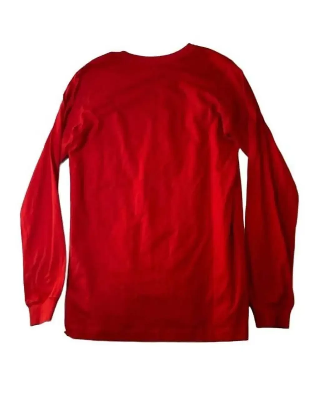 Nike Boys Core Long Sleeve Baseball Tee Red XLarge